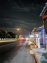 Night Street Pantura Pagaran Royalty Free Stock Photo