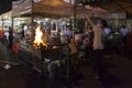 Night street restaurant in Ho Chi Minh