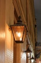 New Orleans French Quarter gas lights. Royalty Free Stock Photo