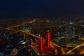 Istanbul aerial view and taksim.