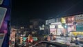 night streets in Payakumbuh Royalty Free Stock Photo