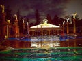 Night swimming in romantic baths from beautiful waterfalls-Aphrodite Spa RajeckÃÂ© Teplice is located amidst the picturesque nature