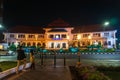 Night time atmosphere at City Hall in Malang City, East Java, Indonesia