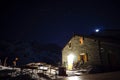 Night time at Cabane Brunet, Switzerland