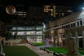 Night time in the city, Wellington