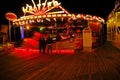 Night time fun at the fair Royalty Free Stock Photo