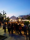 Festival Crowds, Skyros Greek Island, Greece