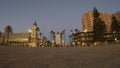 Time Lapse of Moseley Square and Glenelg Town Hall at sunset in Adelaide South Australia