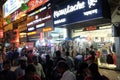 Night time shopping near New Market in Kolkata