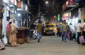 Night time shopping near New Market in Kolkata