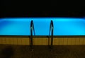 Night Time Swimming Pool