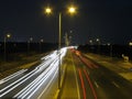 Night traffic Royalty Free Stock Photo