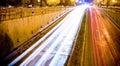 Night traffic Royalty Free Stock Photo