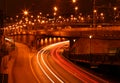 Night traffic Royalty Free Stock Photo