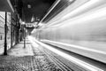 Night tram in Prague