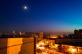 Night of Urumqi City Royalty Free Stock Photo