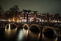 Night view Amsterdam