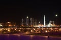 Night view in Astana