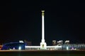 Night view in Astana