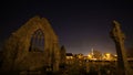 Night view of Athenry Dominican Friary