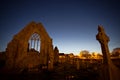 Night view of Athenry Dominican Friary