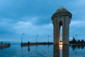 Night view of the Baku city Royalty Free Stock Photo