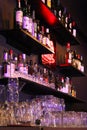 Night view of a Bar Counter