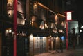 Night view of a beautiful street in Tokio