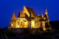 Night view of Biertan Fortified Church