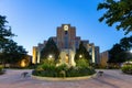 Night view of The Boulder County Commissioners Royalty Free Stock Photo