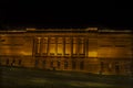 Night view of a building in Sydney CBD.