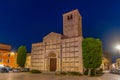 Night view of church of Saint Vincenzo and Anastasio in Ascoli P