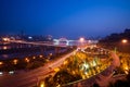 Night view of city,chongqing,china Royalty Free Stock Photo