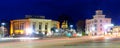 Night view of Colchis Fountain, Kutaisi, Georgia