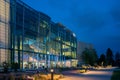 Night view of the Denver Museum of Nature and Science