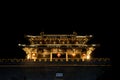 Night view of dongguan street in Yangzhou city