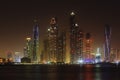 Night View of Dubai marina