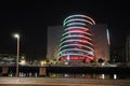 Night view in Dublin in Ireland