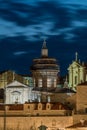 Night view of the Dubrovnik Cathedral in Dubrovnik Old City, Croatia Royalty Free Stock Photo