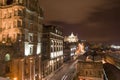 Night view of Edinburgh