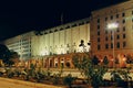 The government building of Nuevos Ministerios in Madrid.