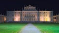 Night view of the facade of Villa Manin Royalty Free Stock Photo