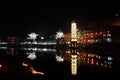 Night view of fenghuang