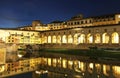 Florence or Firenze city night landscape Italy Royalty Free Stock Photo