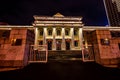 Night view of the former site of the Ministry of National Welfare of Manchuria, Changchun