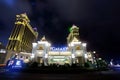 Night View of Galaxy - Macau Royalty Free Stock Photo