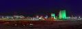 Night view of the gambling city Laughlin