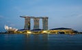 Night view of the garden singapore