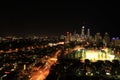 Night View, Gold Coast Royalty Free Stock Photo