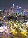 Night View of Guangzhou CBD Central Axis